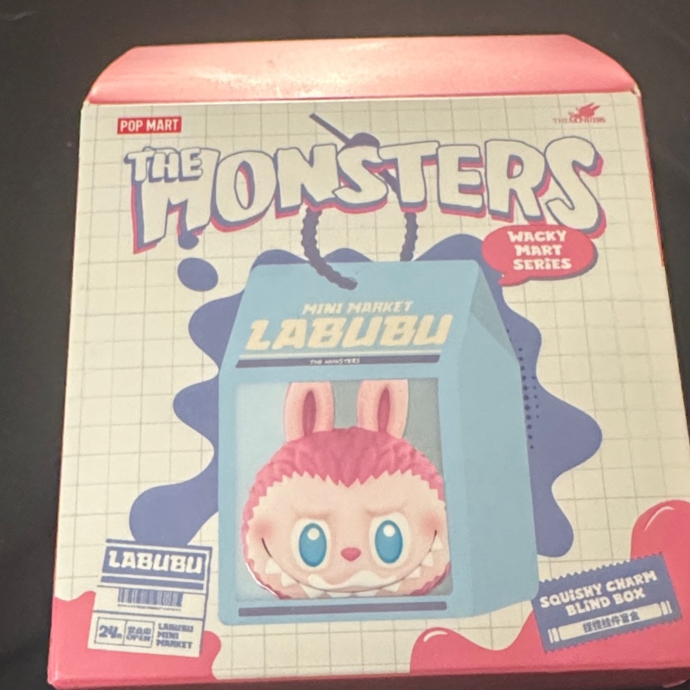 Pop Mart The Monsters Wacky Mart Series Blind Box (2) and (1) Confirmed CHIPS
